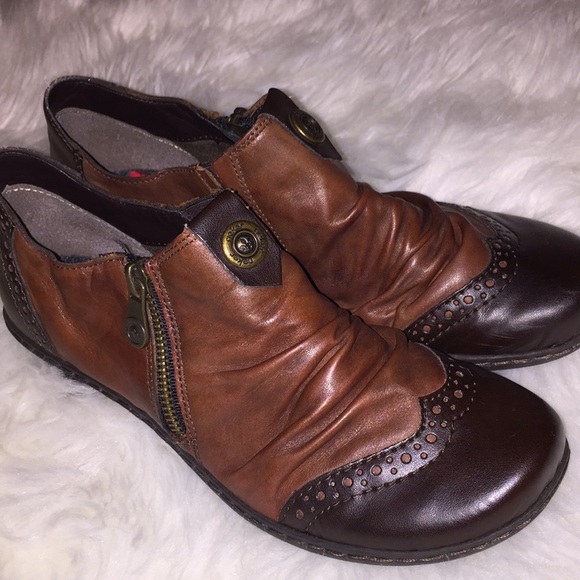 Rieker Shoes | Rieker Anti Stress Side Zip Up | Poshmark